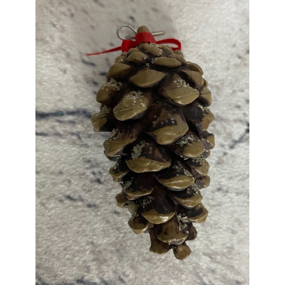 Vintage Hallmark‎ Keepsake Pinecone Mouse Home Christmas Tree Ornament - Picture 2 of 4